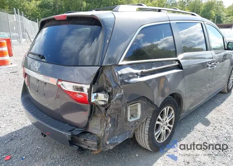 2013 Honda Odyssey Ex-L из США, поврежденный, VIN 5FNRL5H62DB078078